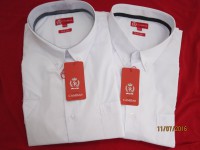 Camisas marca Gold Line,color blanco, últimas  tallas 5-XL